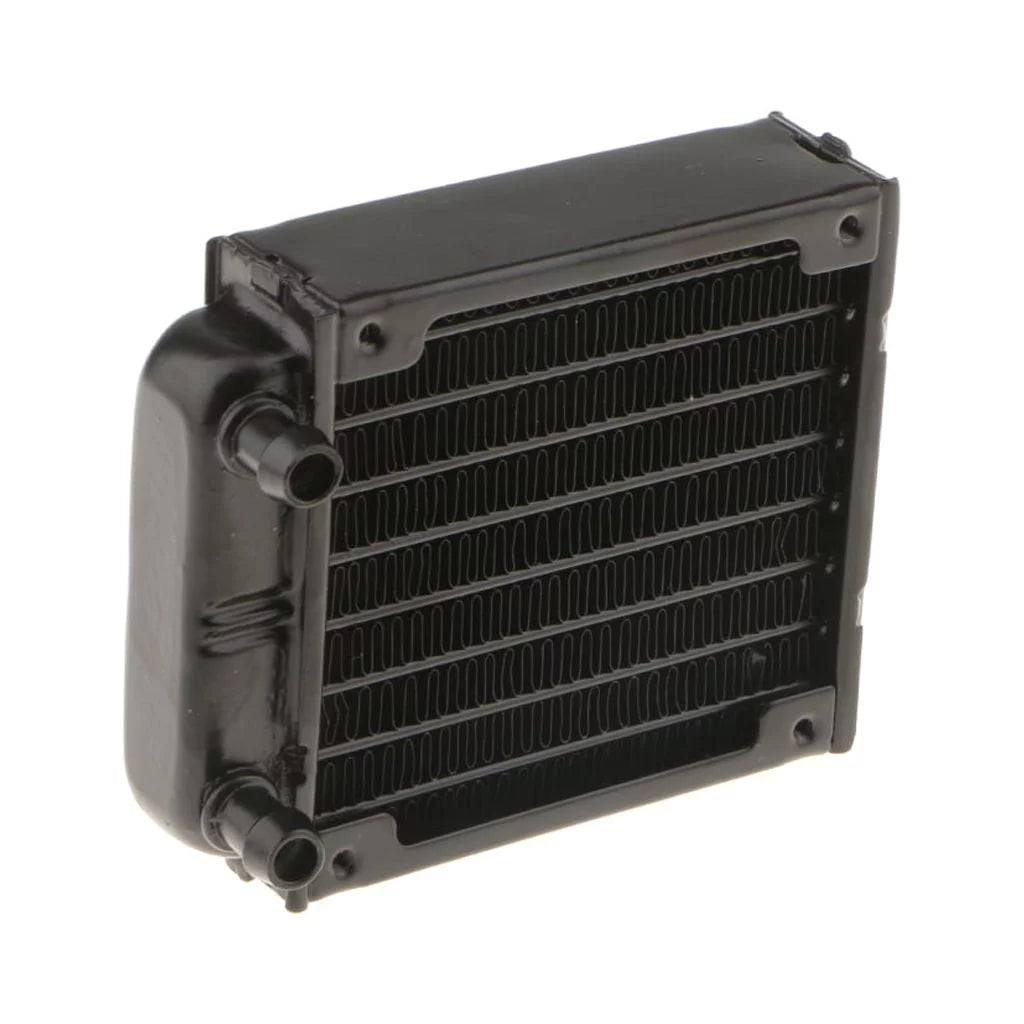 8 Pipes Aluminum Heat Exchanger Computer CPU Water Cool 80mm