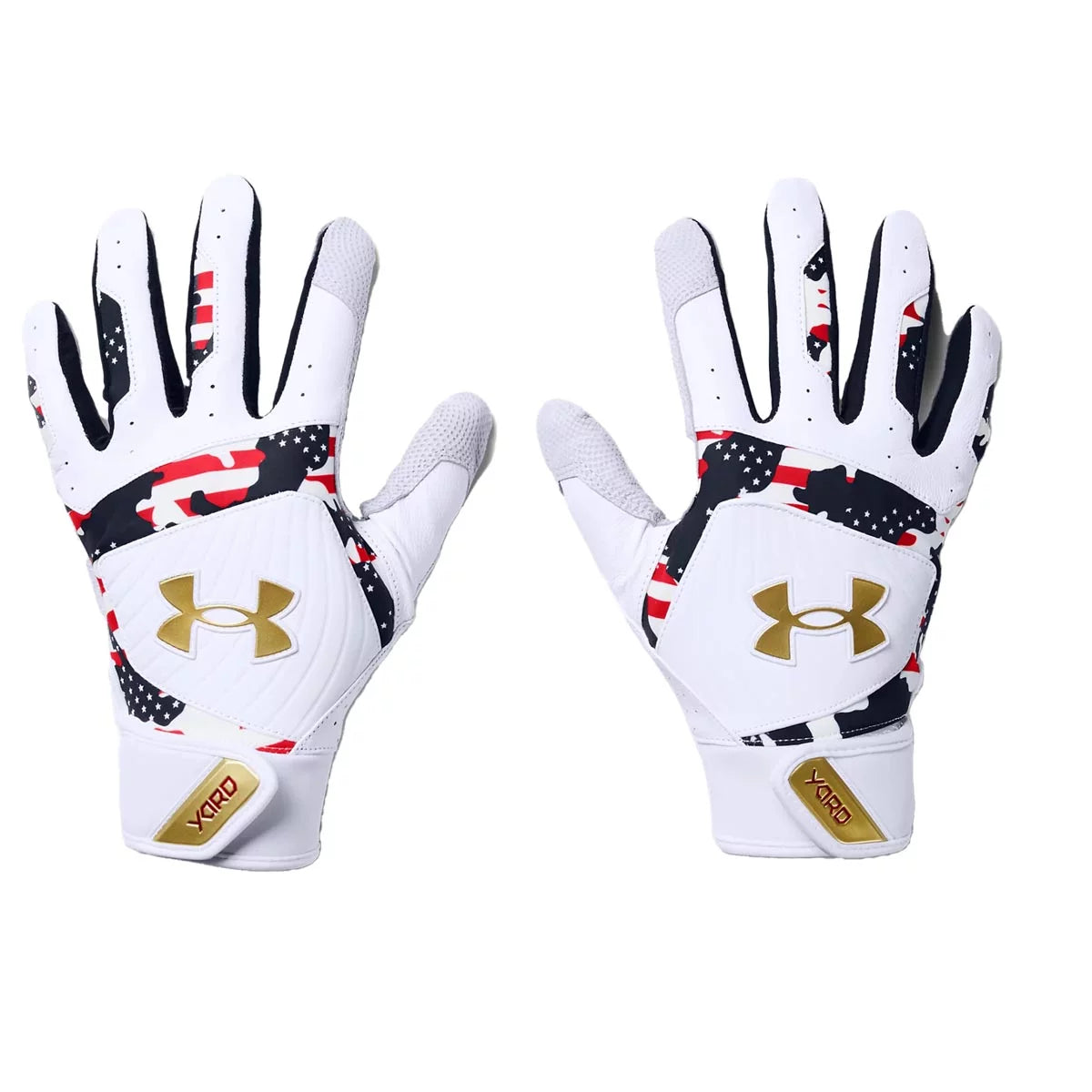 Under Armour Adult Yard Stars & Stripes Batting Gloves