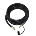 GasOne 12 ft 3/8 Flare Propane Quick Connect Hose, RV Quick Connect Propane Hose, Propane Hose Extension - 1/4 Male Flow Plug for RV