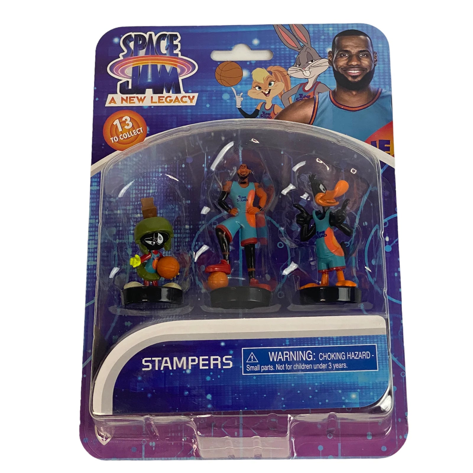Space Jam A New Legacy Toys Stampers Lebron- Martin & Daffy