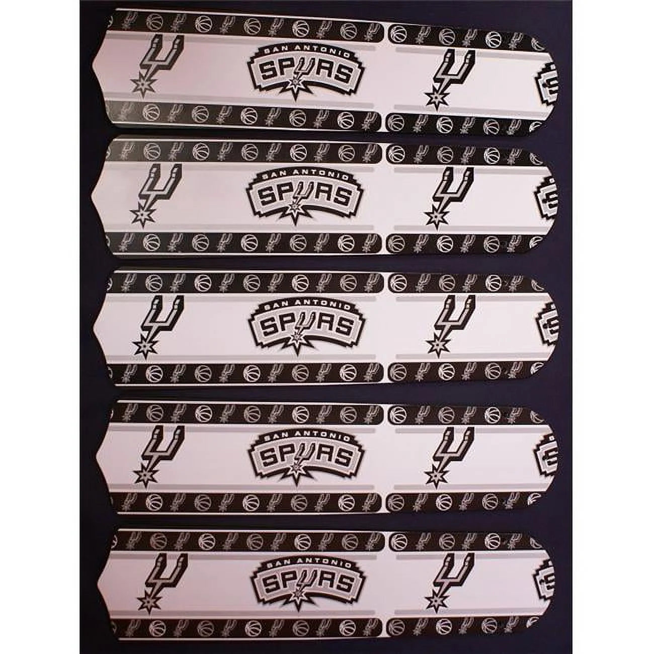 Ceiling Fan Designers  52 in. NBA San Antonio Spurs Basketball Ceiling Fan Blades