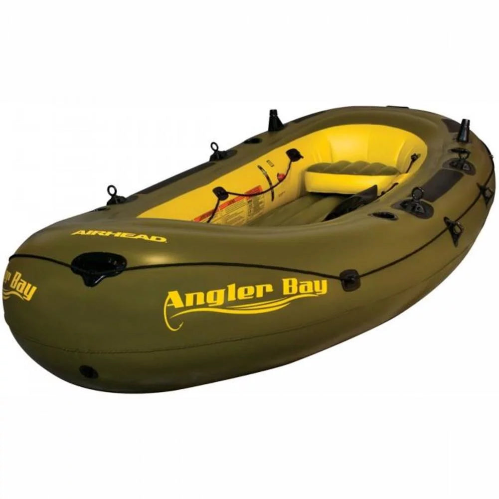 Airhead AHIBF-06 Angler Bay 6 Person Inflatable Boat