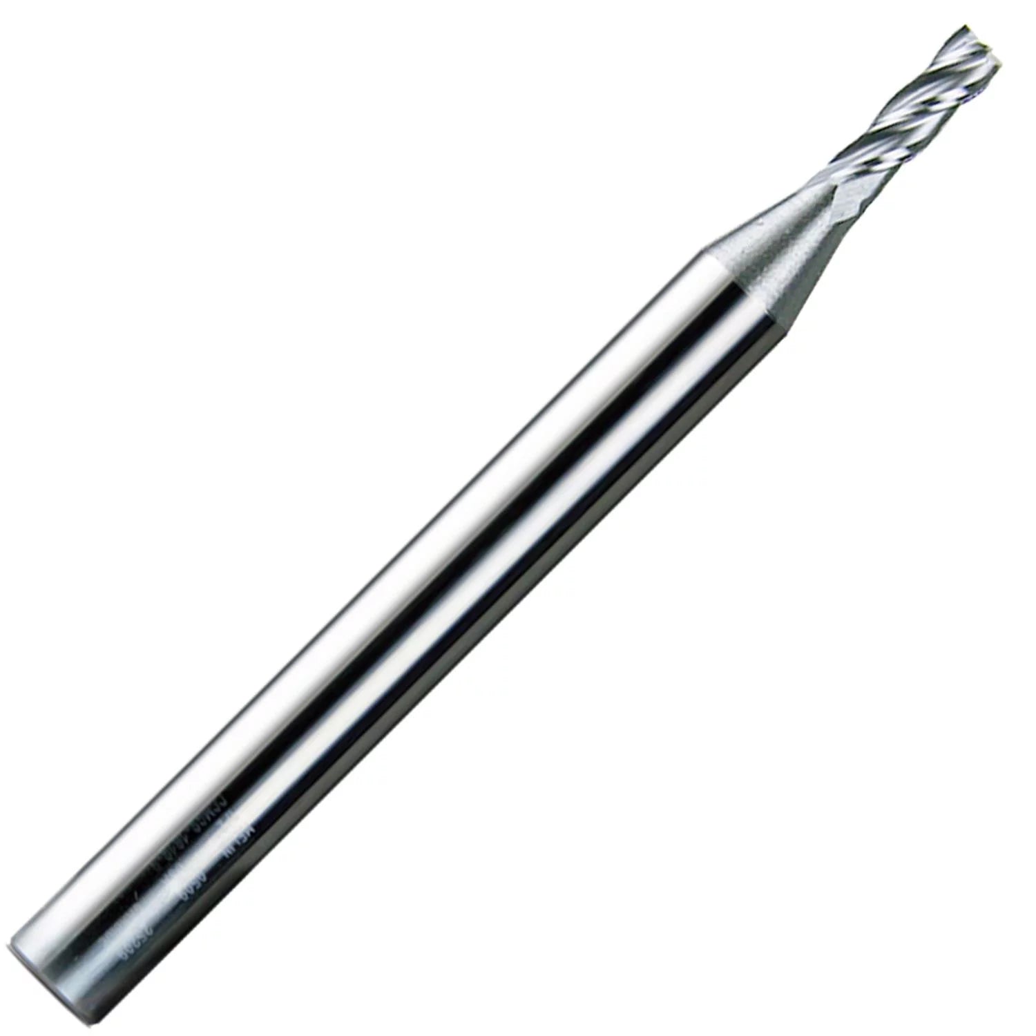 5/64 Diameter 4 Flute Single End Long 30¡ã Carbide End Mill , 1/2Length of Cut, 1/8 Shank, 1-1/2 OAL
