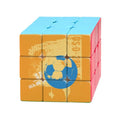 Football Soccer Sports US Magic Cube Puzzle 3x3 Toy Game Play