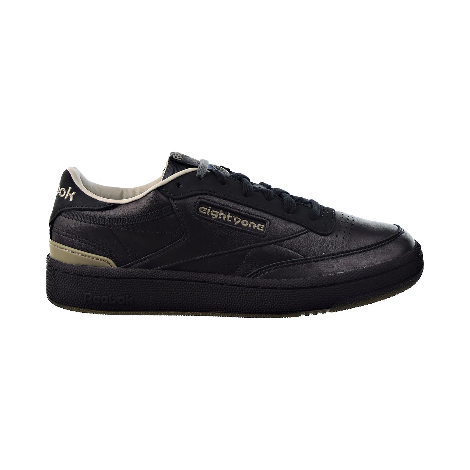 Reebok Club C 85 Men's Shoes Black-Khaki-The Blues fy3017