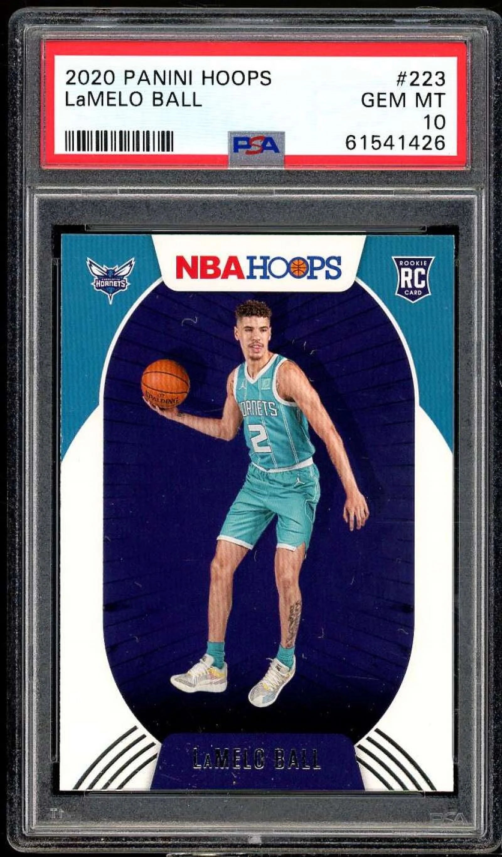 LaMelo Ball Rookie Card 2020-21 Panini Hoops #223 PSA 10