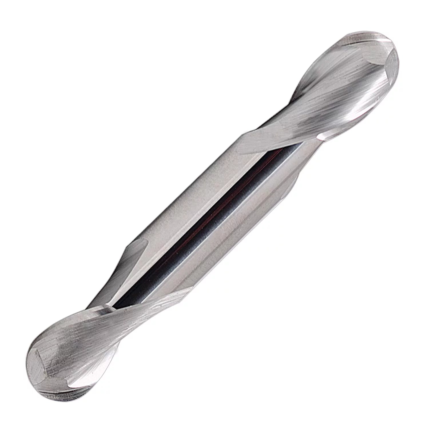 5/32 Diameter 2 Flute Double End Ball Stub 30¡ã Carbide End Mill , 5/16Length of Cut, 3/16 Shank, 2 OAL