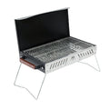 Dadypet Home Garden Barbecue Rack: Portable Stainless Steel Charcoal Grill for Camping Picnic