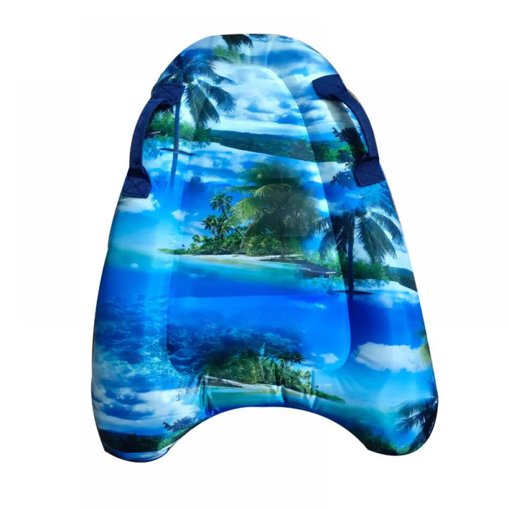 Inflatable Surfboard with Handle for Kids Lightweight Portable Surfboard for Kids Learning to Swim Surfboard Floatboard for Surfing, Rafting, Gliding Water Sports