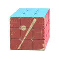 Sport Baseball Illustration Red Pattern Magic Cube Puzzle 3x3 Toy Game Play