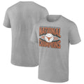 Men's Fanatics Branded  Heather Gray Texas Longhorns 2023 NCAA Women's Volleyball National Champions T-Shirt