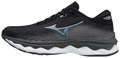 Mizuno Women's Wave Sky 5 Running Shoe, Size 9, Black (9090)