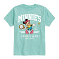 Disney - Minnies Tennis Club - Youth Fine Jersey Short Sleeve Graphic T-Shirt