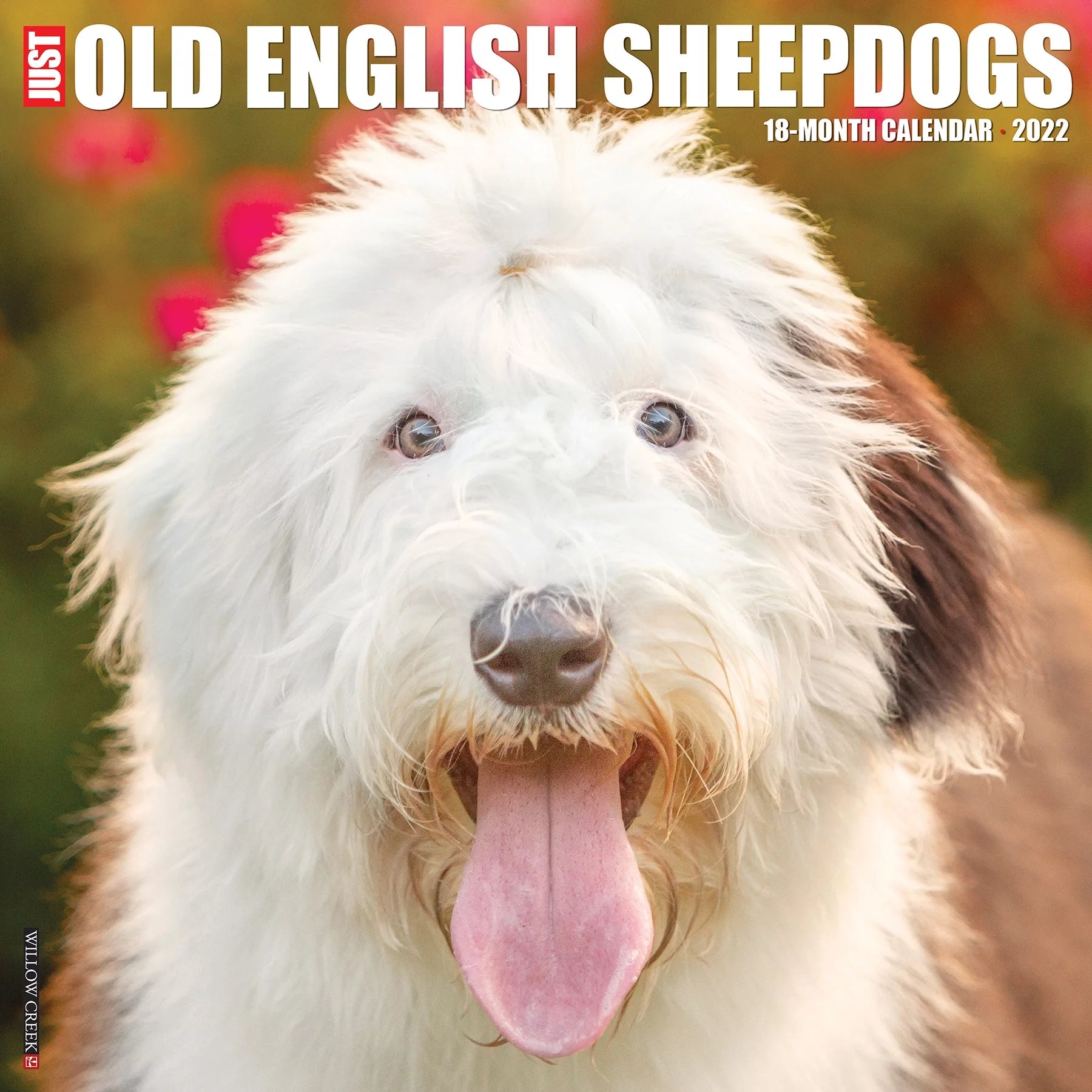 Willow Creek Press Just Old English Sheepdogs 2022 Wall Calendar (Dog Breed)