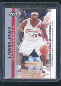 2003 Upper Deck Phenomenal Beginning #19 Ready to Anticipate Lebron James Rookie