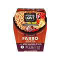 Kitchen & Love - Farro Quick Meal Grilled Vegetables & Herbs -7.9oz