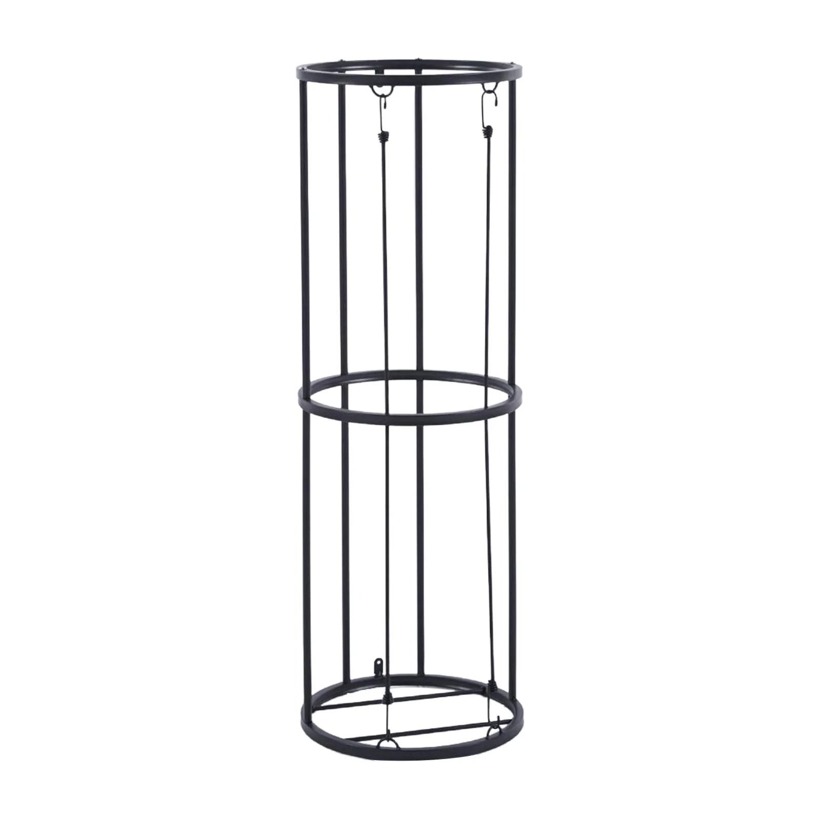 AMLESO Football Ball Rack, Basketball Storage Rack Basket Steel Shelf Garage Basketball Storage Shelf, Vertical Ball Storage Holder