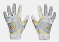 Under Armour Men's UA Clean Up 21 Culture Baseball Batting Gloves 1365468-094 Elemental/Metallic Gold