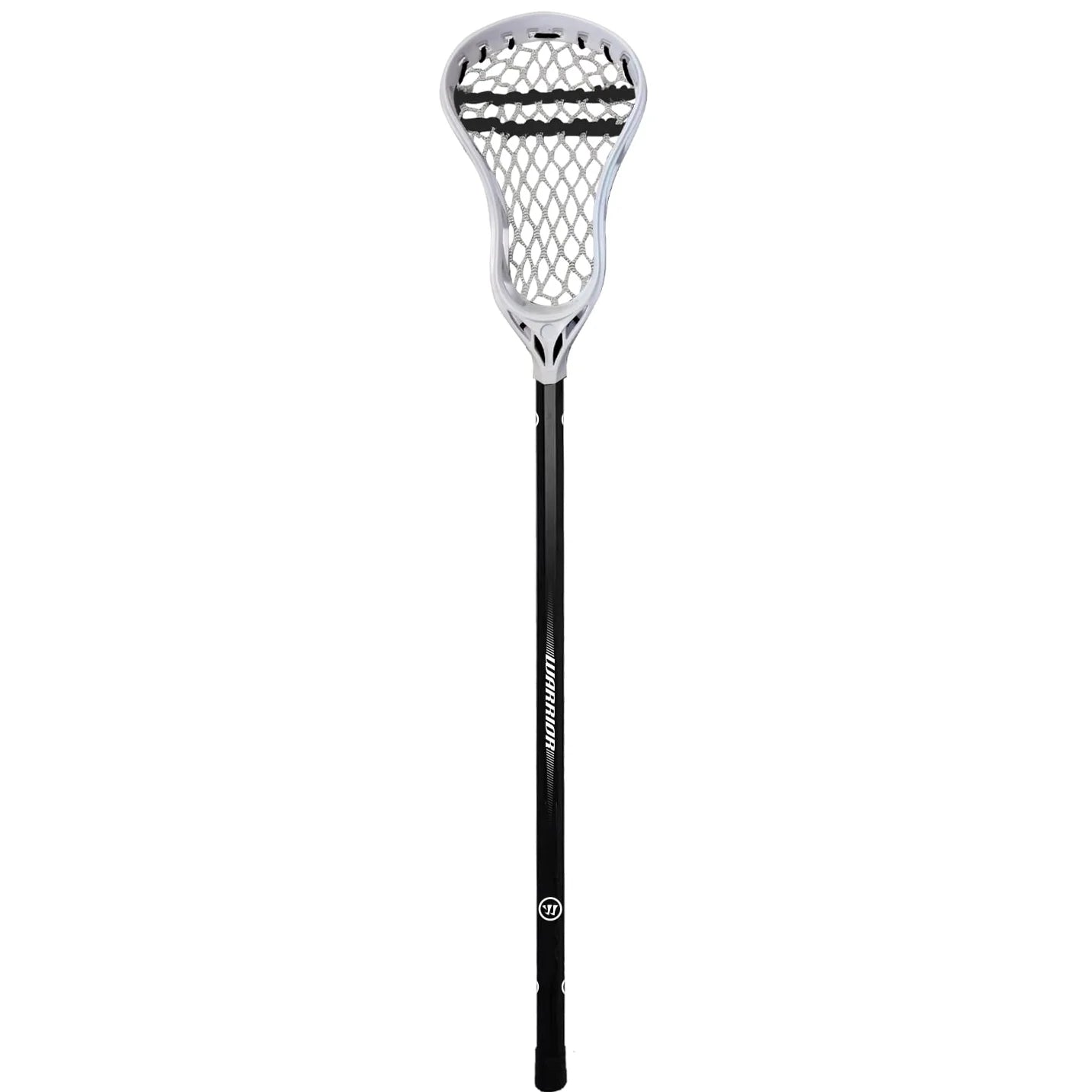 Warrior Aluminum Lacrosse Player Stick - Perfect for All Ages - Unisex - Black 35 Length