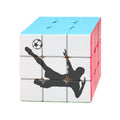 Soccer Football Outline Sports Magic Cube Puzzle 3x3 Toy Game Play