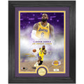Highland Mint LeBron James Los Angeles Lakers NBA Player 13 x 16 Bronze Coin Photo Mint