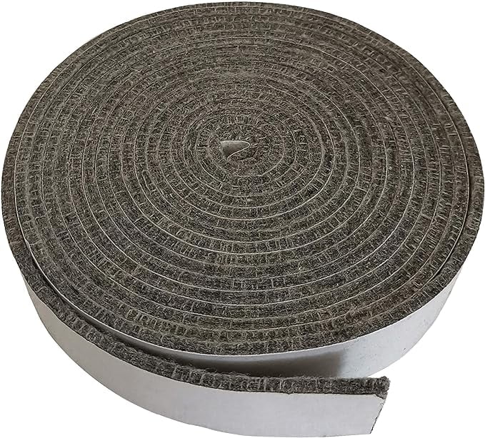 High Temp Grill Gasket Replacement Fit Large/XLarge Big Green Egg BBQ Smoker Gasket Pre-Shrunk Accessories Self Stick Felt 14ft Long, 7/8 Wide, 1/8 Thick