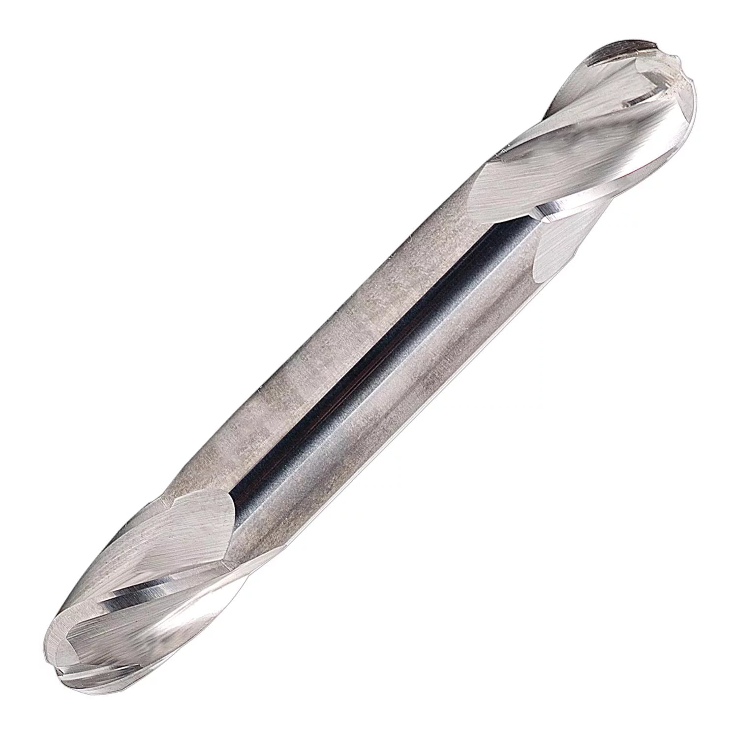 5/32 Diameter 4 Flute Double End Ball Stub 30¡ã Carbide End Mill , 5/16Length of Cut, 3/16 Shank, 2 OAL