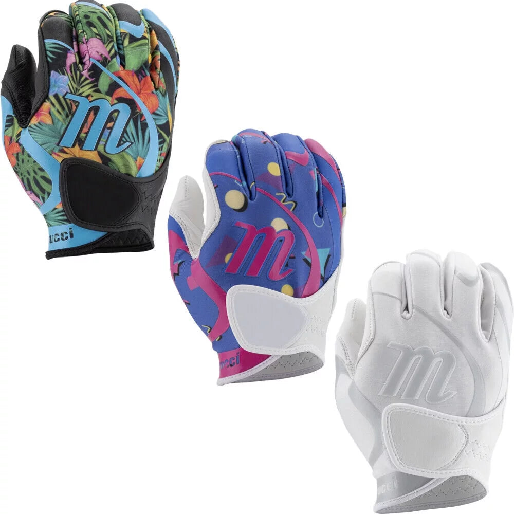 Marucci Verge Genuine Leather Adult Fastpitch Softball Batting Glove MBGVRG